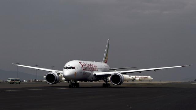 La compagnie ethiopienne a été la première à effectuer un vol commercial avec un 787, après trois mois d'interdiction. [Elias Asmare]