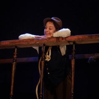 La pièce "Le Fou des balcons" dans une mise en scène de Clément Moraz-Reber. [moulin-neuf.ch - Olivier Company]