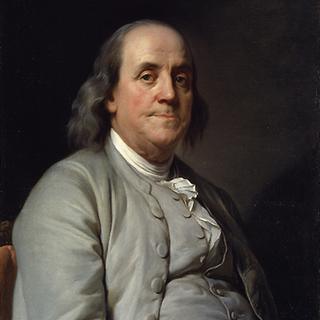 Portrait de Benjamin Franklin. [DP - Smithsonian Institution]