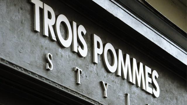 Le magasin Trois Pommes à Zurich. [Steffen Schmidt]