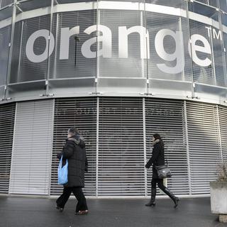 Le siège de l'entreprise Orange Suisse à Renens. [Laurent Gillieron]