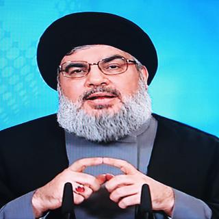 Le cheikh radical sunnite, Ahmed Assir, un imam salafiste. [AL-MANAR TV HAND OUT]