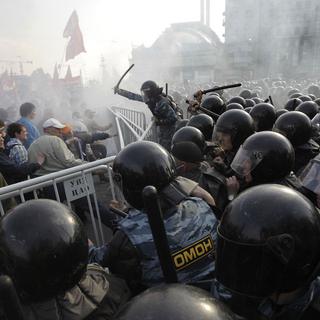 La manifestation du 6 mai 2012 avait été violemment réprimée. [AP/Keystone - Sergey Ponomarev]
