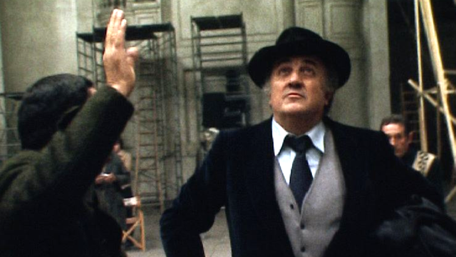Fellini sur le tournage de Casanova, en 1976. [RTS]