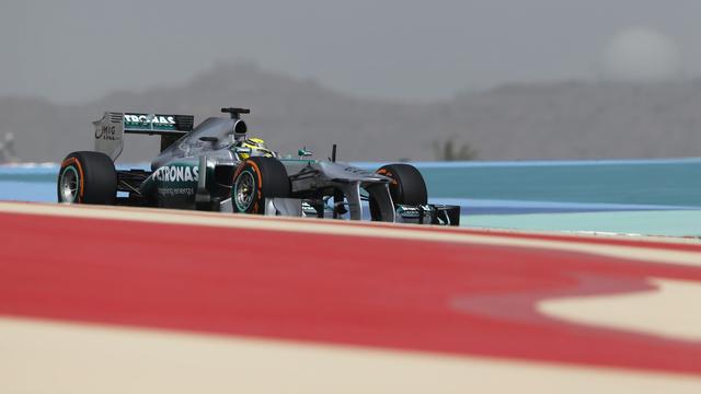 Nico Rosberg signe la 2e pole position de sa carrière à Bahrein. [Darren Whiteside]