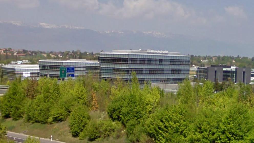 Le bâtiment de STMicroelectronics, dans lequel se trouve la société ST-Ericsson. [Google]