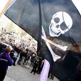 Un documentaire se penche sur l'histoire des deux fondateurs suédois du site "Pirate Bay". [EPA/Keystone - Frederik Persson]