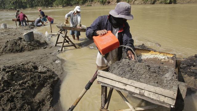 La mine exploitée par GlencoreXstrata serait une des plus grandes au monde. [Erik De Castro]