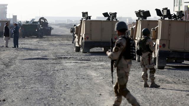 Soldats américains à Kaboul, le 10 juin 2003 [Mustafa Bag / Anadolu Agency]