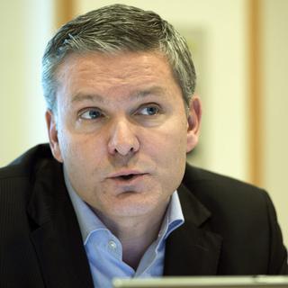 Mathieu Fleury, secrétaire général de la Fédération romande des consommateurs (FRC). [Keystone - Peter Schneider]