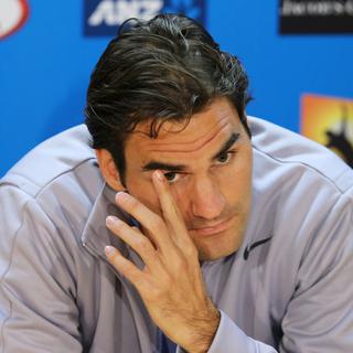 Roger Federer ne se réjouit pas beaucoup de la confrontation avec Benoît Paire. [AP/Keystone - Greg Baker]