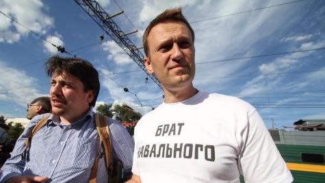 Le leader d'opposition Alexeï Navalny est arrivé en train à Kirov, à 900 kilomètres de Moscou, pour assister au verdict dans son procès. [Konstantin Rodikov/RIA Novosti]