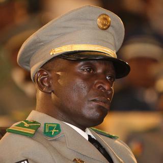 Le capitaine Amadou Sanogo à Bamako, en avril 2012. [Harouna Traore]