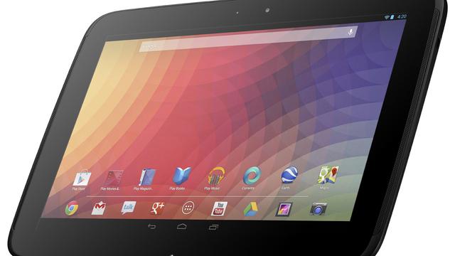 Le Google Nexus 10. [Google 2012]