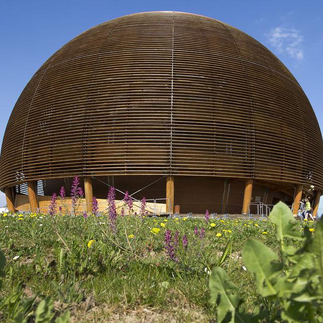 Le Globe de la science et de l'innovation est le symbole du CERN depuis 2004. [Salvatore Di Nolfi]