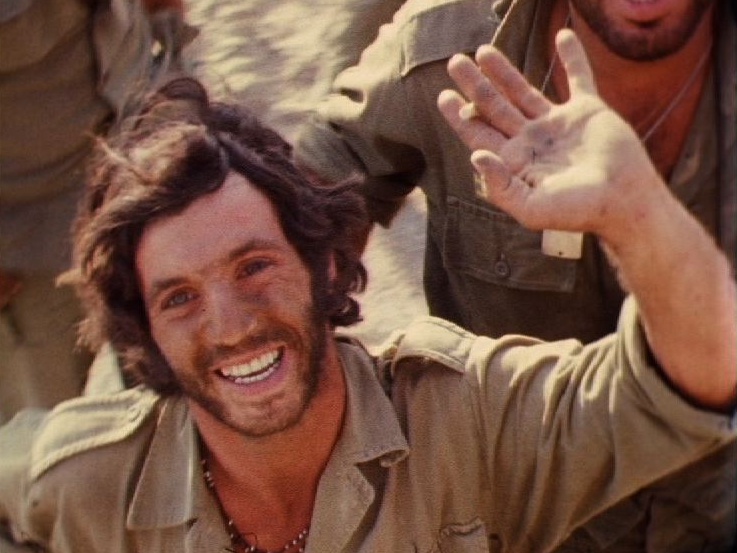 Soldat israélien lors de la guerre du Kippour en octobre 1973. [RTS]