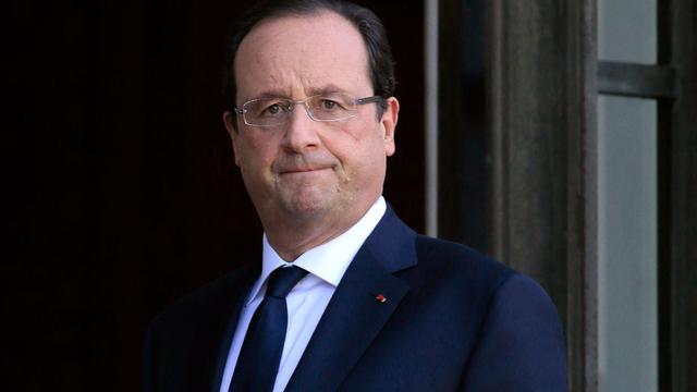 François Hollande. [Jacques Demarthon]