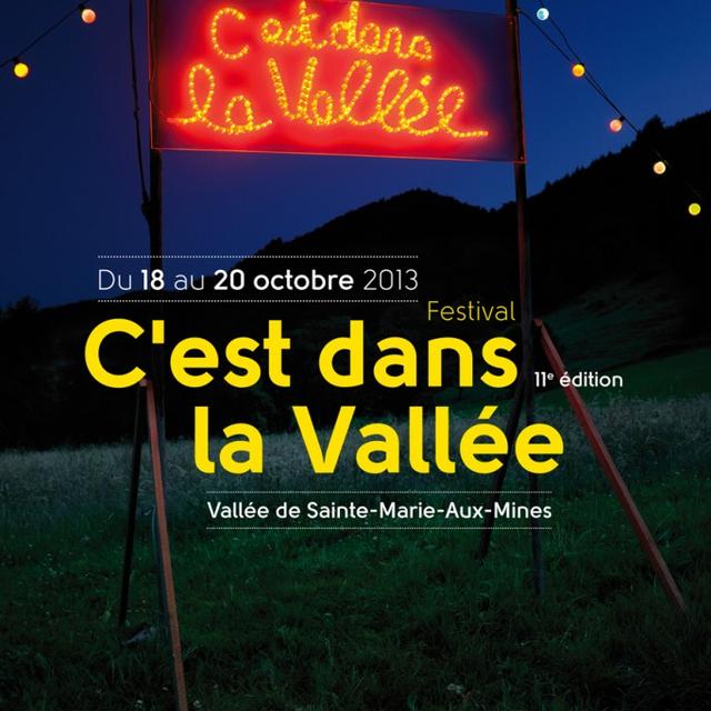 Affiche de la 11e édition du festival "C'est dans la vallée". [cestdanslavallee.fr]