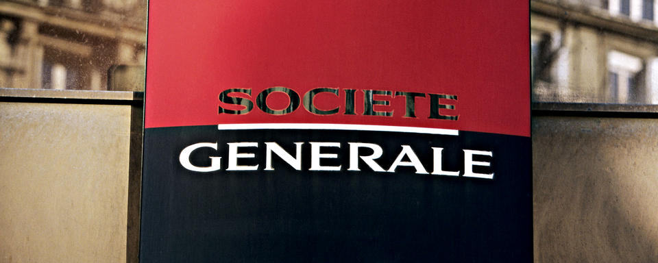 Le logo de la Société Générale. [Photononstop/AFP - Xavier Richer]