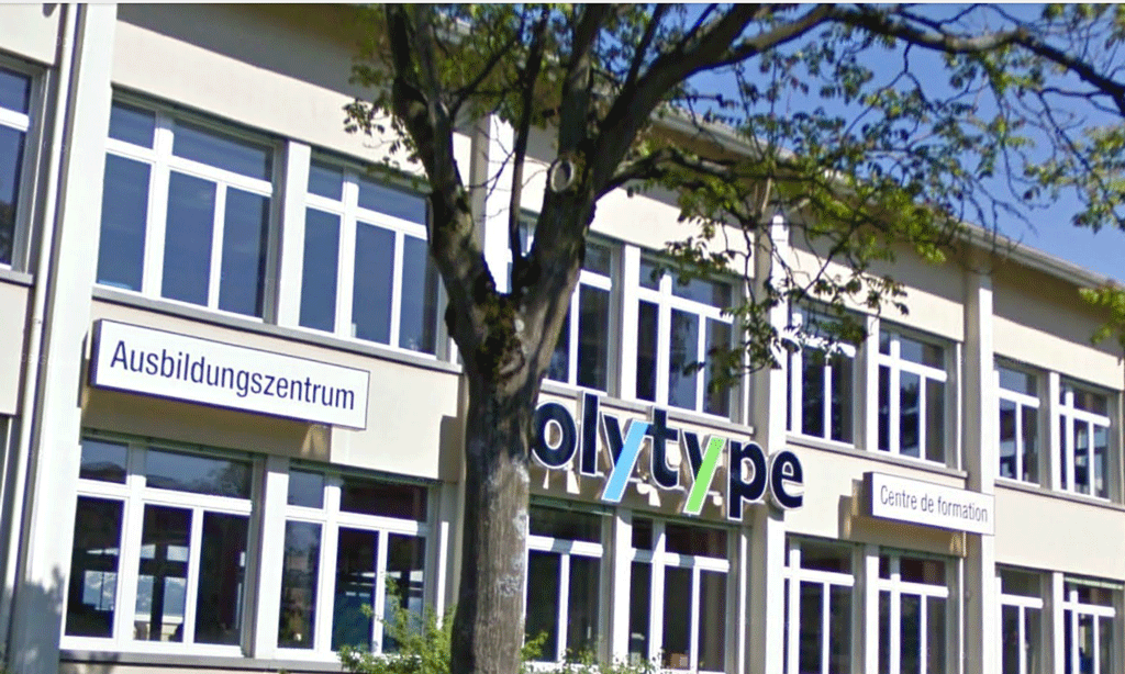 Le bâtiment de Wifag-Polytype à Fribourg. [Google maps]
