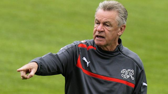 Ottmar Hitzfeld. [Steffen Schmidt]