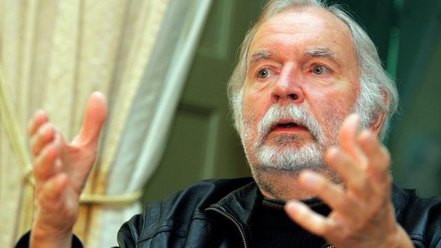 L'écrivain Jacques Chessex en 2005. [Martial Trezzini]