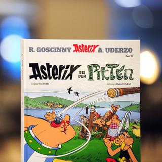 L'album "Asterix chez les Pictes" est traduit en 24 langues. Ici la version allemande. [dpa Picture-Alliance/AFP - Daniel Reinhardt]