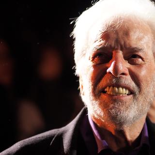 Alejandro Jodorowsky très ému à l'issue de la projection. Il a reçu une ovation de 10 minutes. [18.05.2013 - Patrick Suhner]