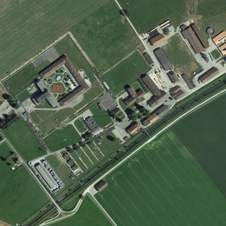 Les Etablissements de la plaine de l'Orbe (EPO), qui abritent 260 détenus, n'ont aucun secret pour le service de cartographie de Google. [Google Maps - Capture d'écran]