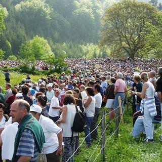 Avec 60'000 visiteurs, la Poya d'Estavannens remporte un franc succès. [Pierre Schwaller]