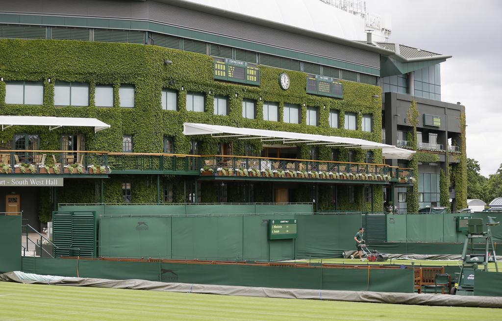 Le Bâlois s'est imposé à 7 reprises dans son jardin de Wimbledon. [Alastair Grant]