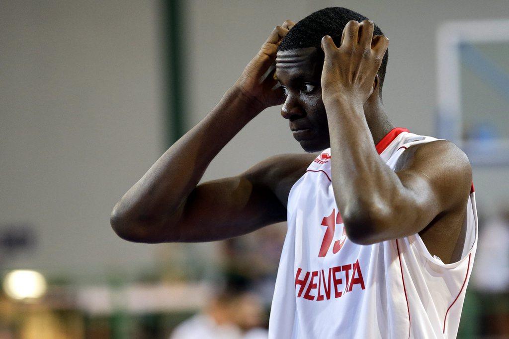 Clint Capela enchaîne les bonnes performances sous le maillot suisse. [KEYSTONE - Salvatore Di Nolfi]