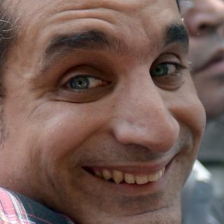 Bassem Youssef est un ancien cardiologue reconverti en humoriste. [Khaled Desouki]