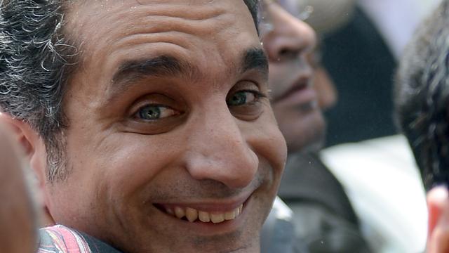 Bassem Youssef est un ancien cardiologue reconverti en humoriste. [Khaled Desouki]