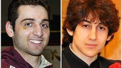 Djokhar Tsarnaev, ici à droite, a rencontré un de ses amis le soir de l'attentat. [AP]