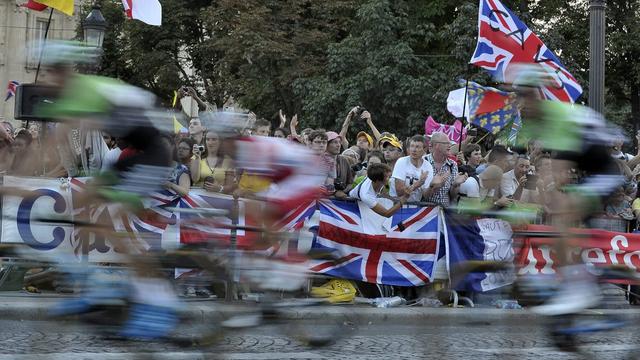 Les Britanniques sont gâtés sur le Tour de France depuis deux ans. [KEYSTONE - NICOLAS BOUVY]