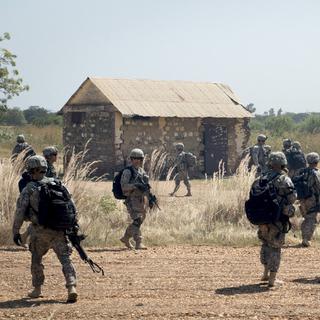 Les Etats-Unis ont envoyé des soldats au Soudan du Sud pour assurer la sécurité de leurs ressortissants. [AP Photo/U.S. Air Force]