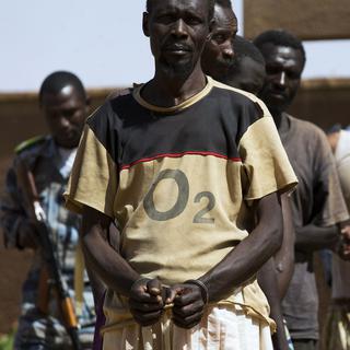 De nombreux prisonniers sont en attente d'être jugés à Bamako. [Joël Saget]