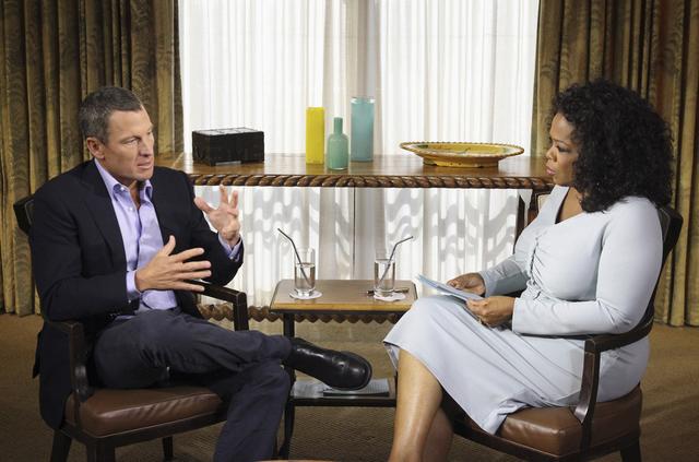 18 janvier 2013 - "Oui, je me suis dopé." Vainqueur de sept Tour de France, Lance Armstrong avoue sa tricherie devant Oprah Winfrey. [KEYSTONE - George Burns]