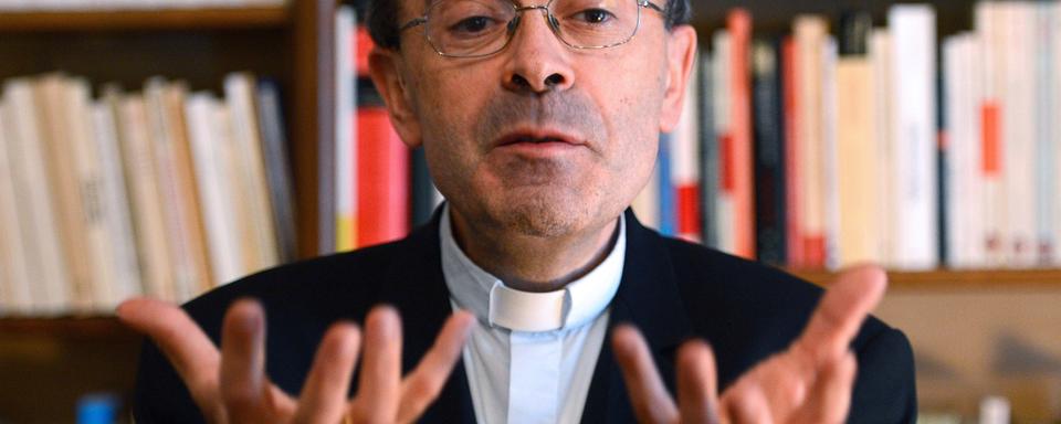 La cardinal français Philippe Barbarin rêve d'unité des Eglises. [Philippe Desmazes]