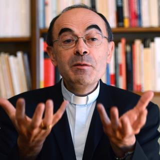 La cardinal français Philippe Barbarin rêve d'unité des Eglises. [Philippe Desmazes]