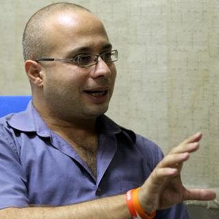 Ahmed Maher, fondateur du Mouvement du 6-avril, est le fer de lance de la révolte de 2011.