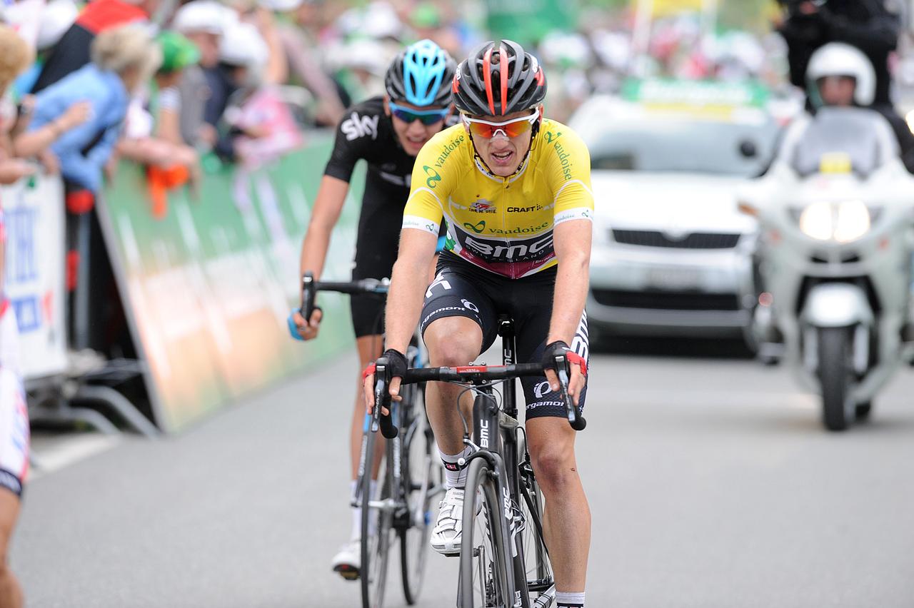 Frank s'est brillamment battu pour conserver son maillot jaune. [EQ Images - Sirotti]