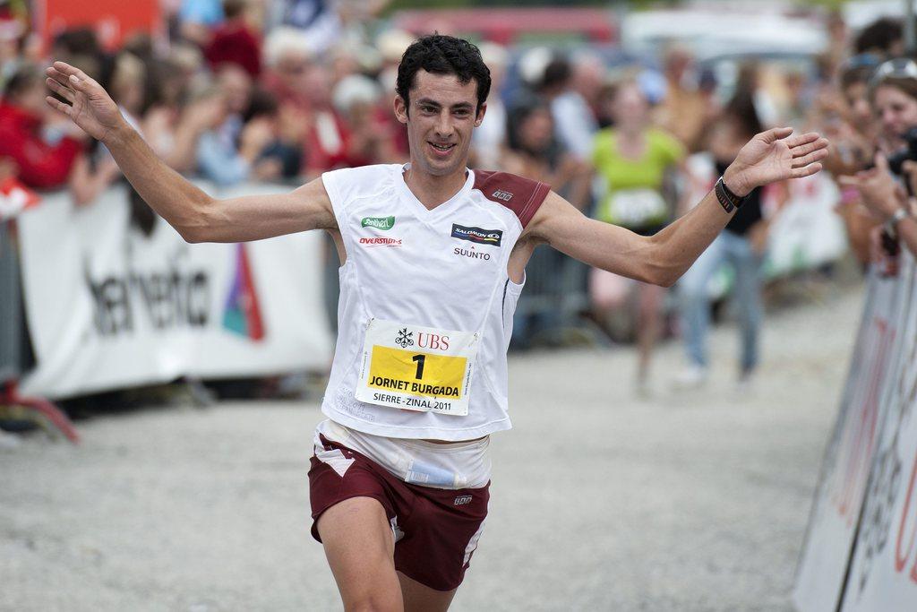 Kilian Jornet visera une troisième victoire dans la "Course des cinq 4000".