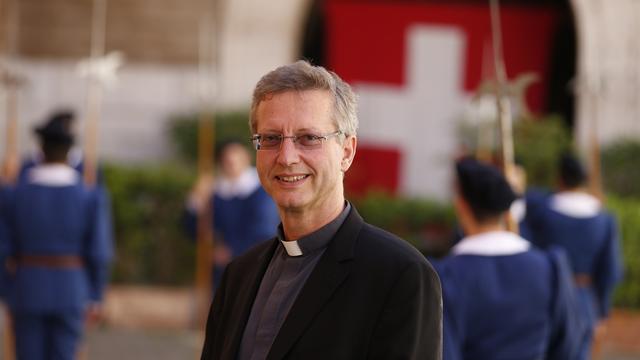 Le nouvel évêque auxiliaire est originaire de Fribourg mais est né en Espagne. [Catholic News Service - Paul Haring]