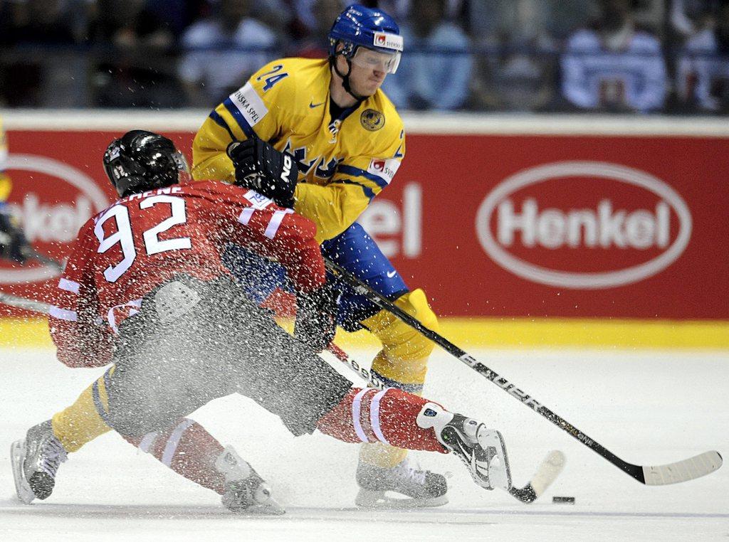 Kronwall assure que la Suède ne va pas sous-estimer la Suisse. [FILIP SINGER]