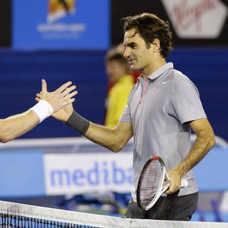 Roger Federer a été battu par Andy Murray en demi-finale de l'Open d'Australie. [Denis Sabangan]