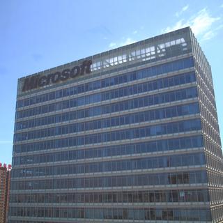 Le siège chinois de Microsoft à Pékin.