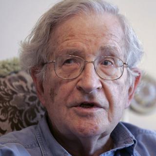 Le philosophe et linguiste Noam Chomsky. [Nader Daoud]