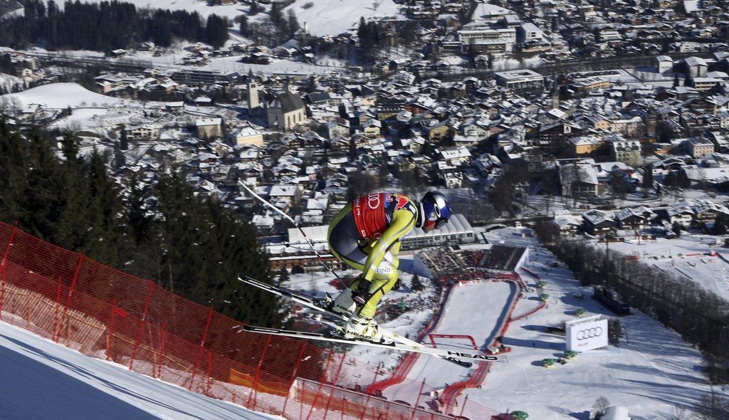 Aksel Lund Svindal sera le grand favori après ses démonstrations lors des entraînements. [KEYSTONE - Alessandro Trovati]